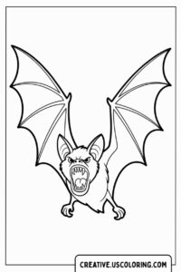angry-bat-with-open-wings-coloring-page