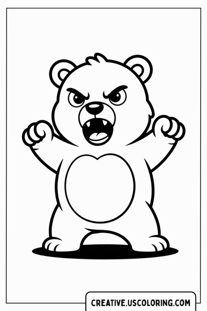 angry-bear-standing-with-paws-up-coloring-page