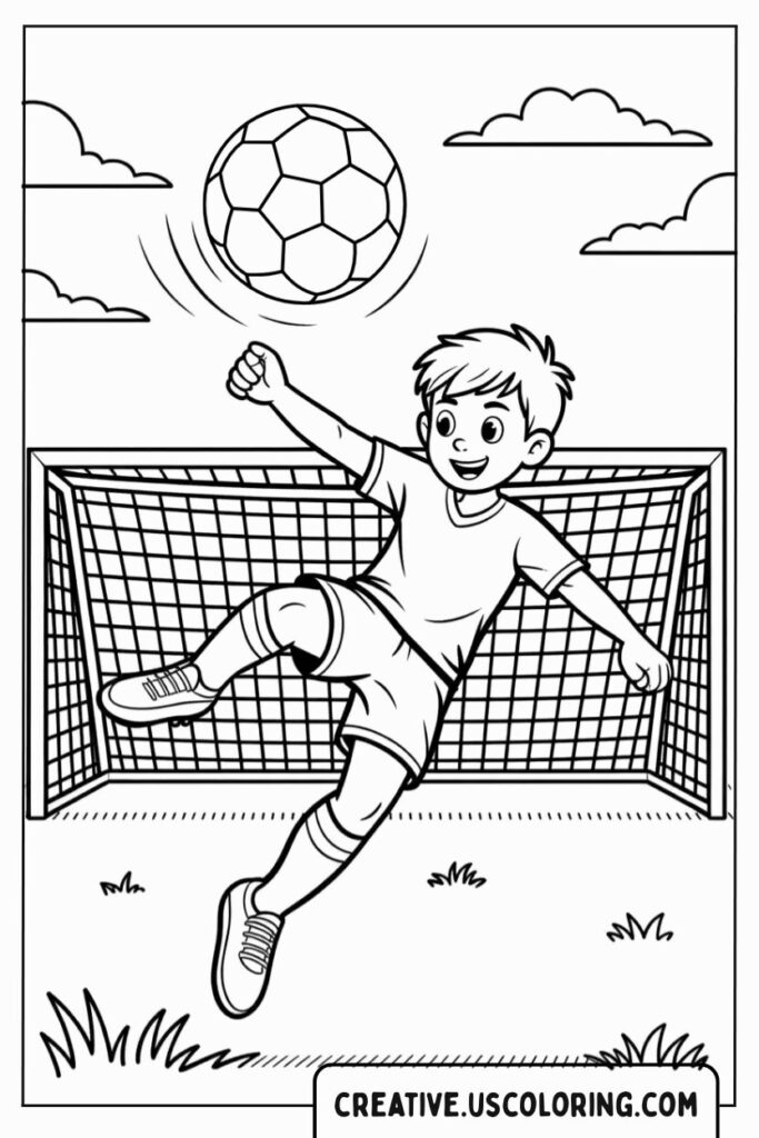 boy-kicking-soccer-ball-in-goal-coloring-page