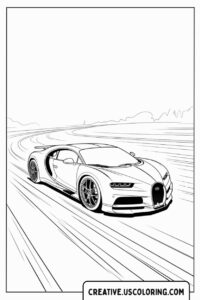 bugatti-car-driving-on-track-coloring-page