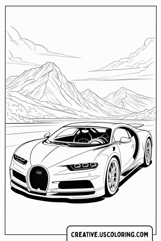 bugatti-car-in-mountain-landscape-coloring-page