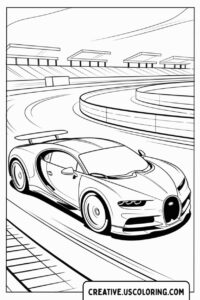 bugatti-racing-on-track-coloring-page