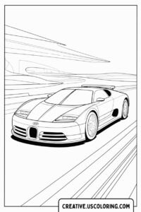 bugatti-supercar-on-the-track-coloring-page
