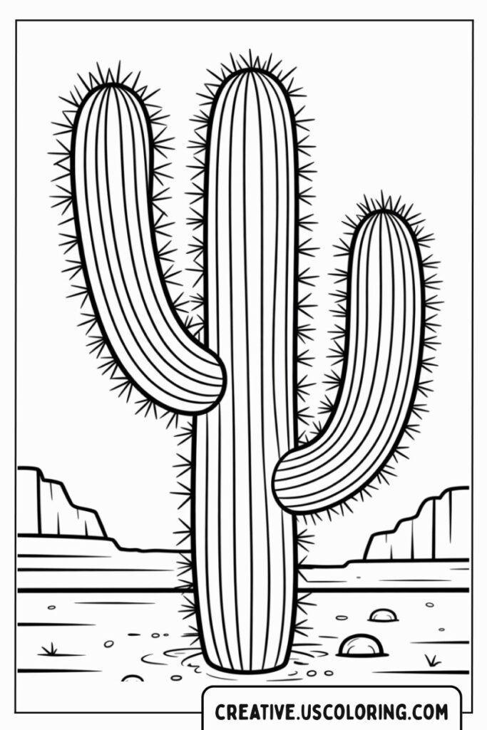 cactus-in-desert-landscape-coloring-page