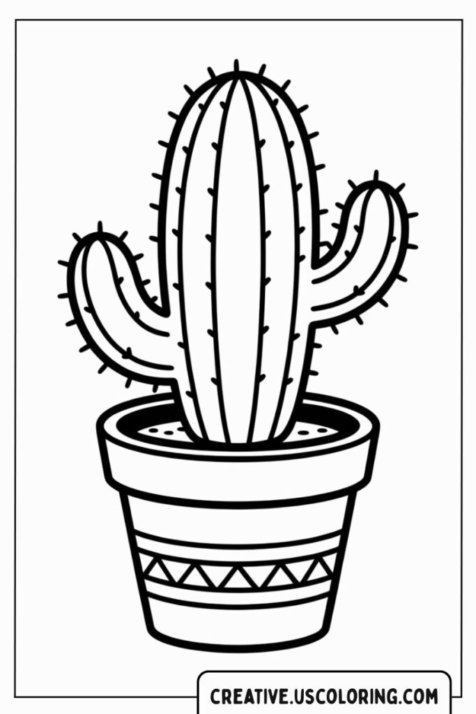 cactus-in-pot-coloring-page-simple