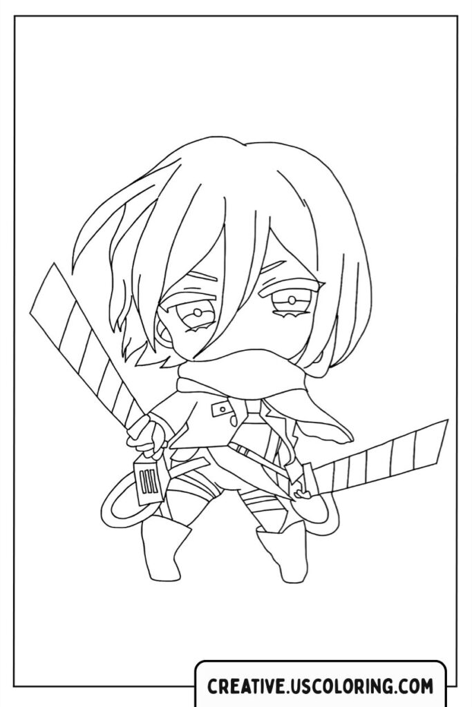 chibi-anime-character-with-swords-coloring-page