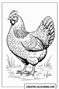 chicken-standing-in-grass-coloring-page