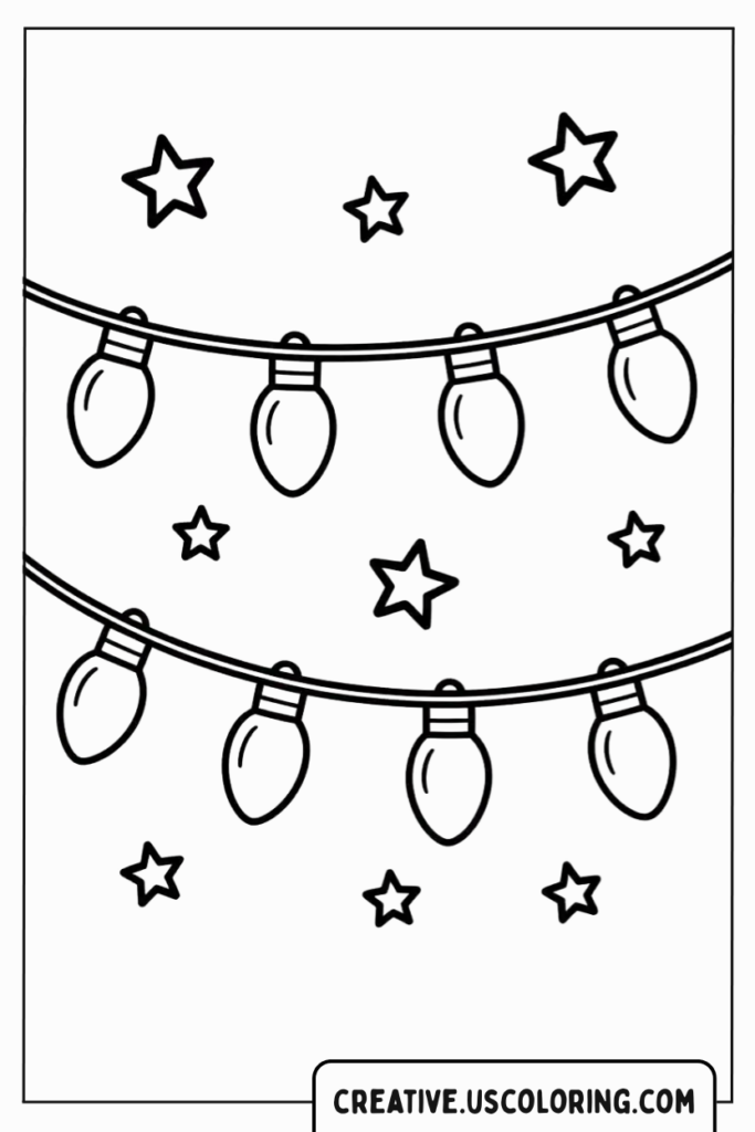 christmas-lights-and-stars-coloring-page
