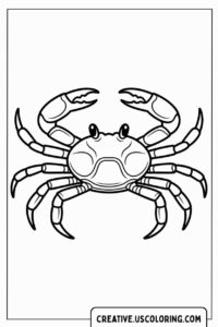 crab-coloring-page