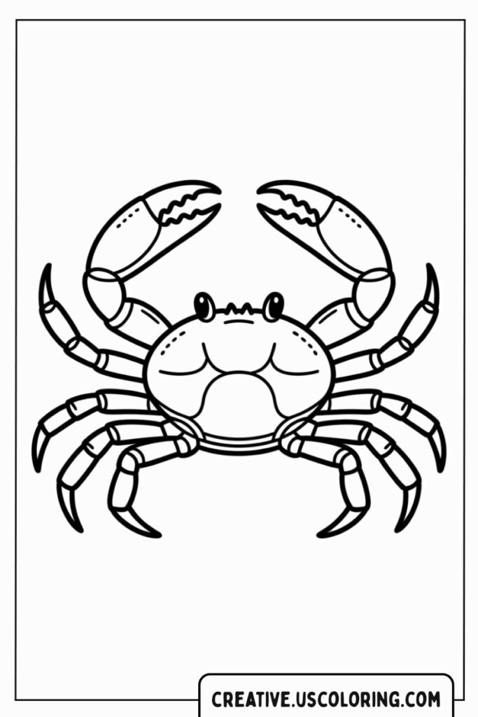 crab-with-claws-coloring-page