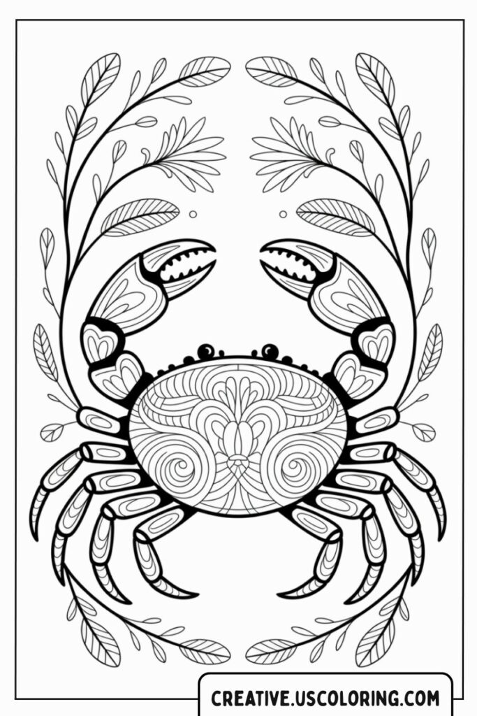 crab-with-decorative-patterns-coloring-page