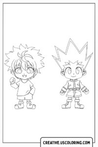 cute-anime-characters-smiling-coloring-page