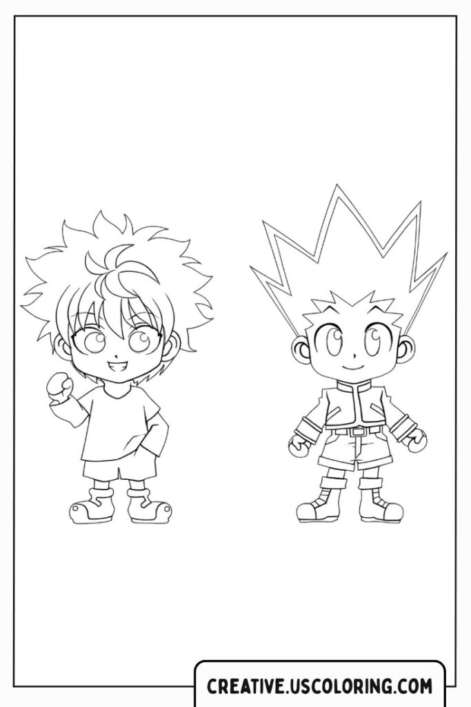 cute-anime-characters-smiling-coloring-page