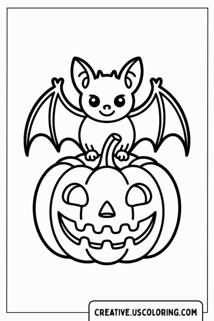 cute-bat-sitting-on-pumpkin-coloring-page