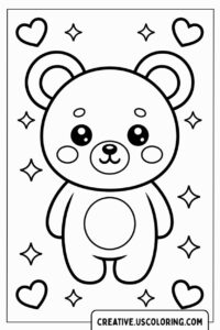 cute-bear-with-hearts-and-stars-coloring-page