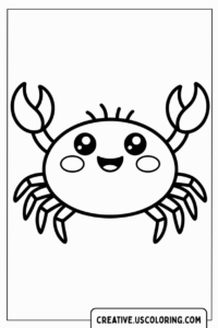 cute-happy-crab-with-large-claws-coloring-page