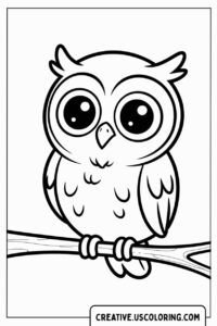cute-owl-sitting-on-branch-coloring-page