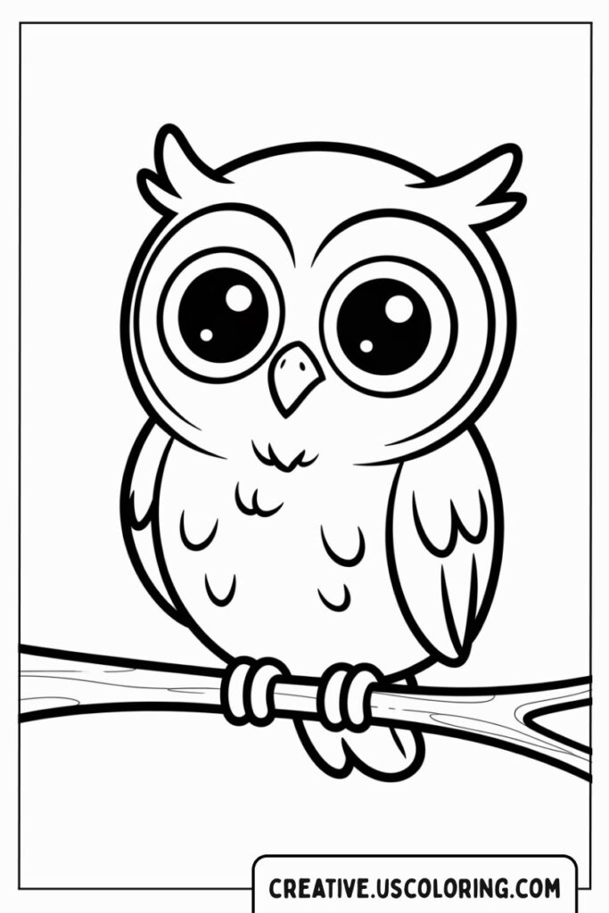 cute-owl-sitting-on-branch-coloring-page