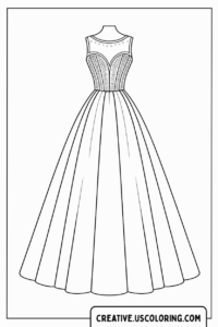 elegant-ball-gown-with-detail-coloring-page