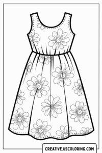 floral-sundress-coloring-page