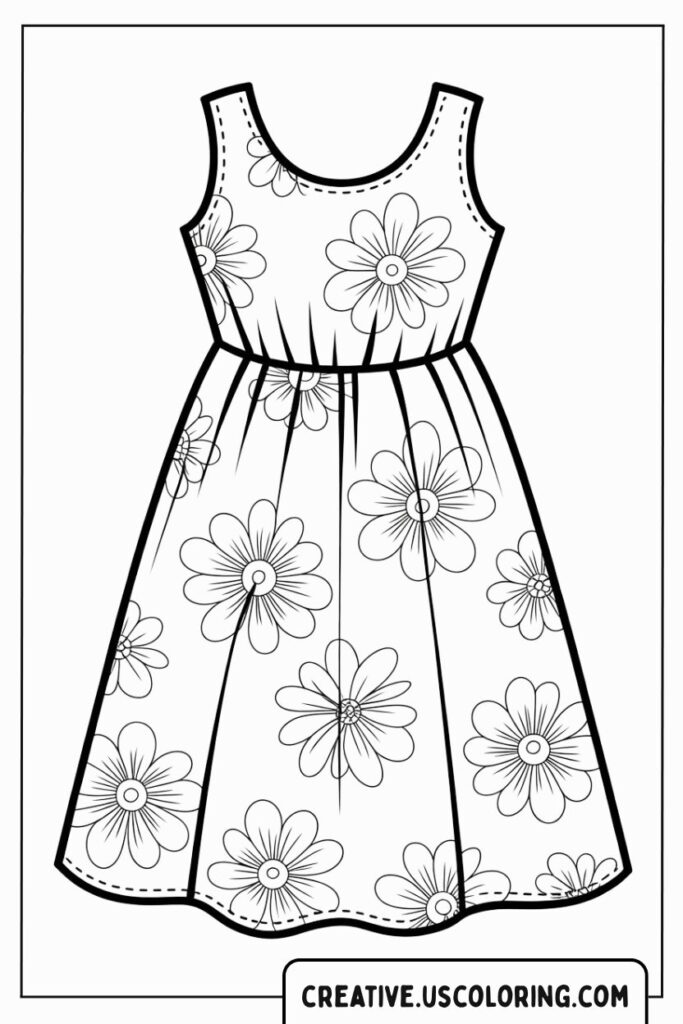 floral-sundress-coloring-page