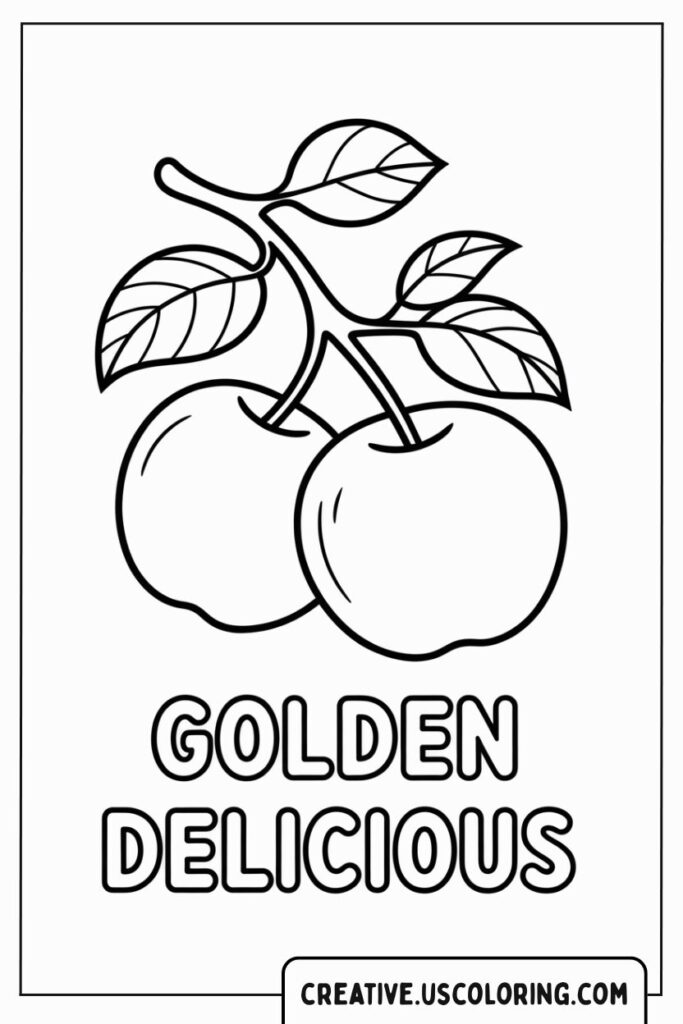 golden-delicious-apples-coloring-page