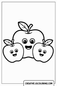 happy-apple-family-coloring-page