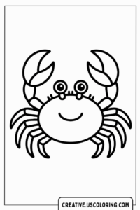 happy-crab-with-big-claws-coloring-page