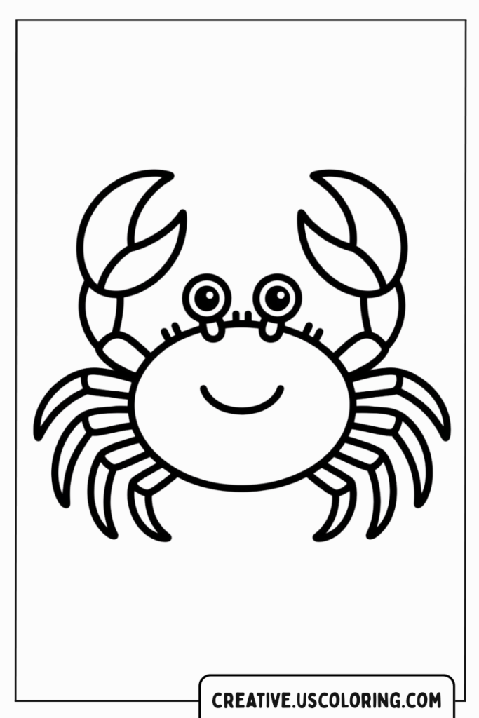 happy-crab-with-big-claws-coloring-page