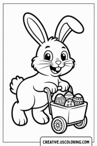 happy-easter-bunny-pushing-cart-of-eggs-coloring-page