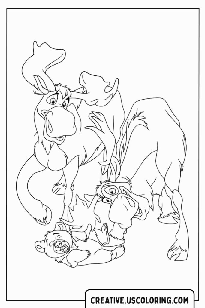 moose-and-bear-friends-coloring-page