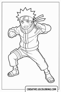 naruto-character-in-action-coloring-page