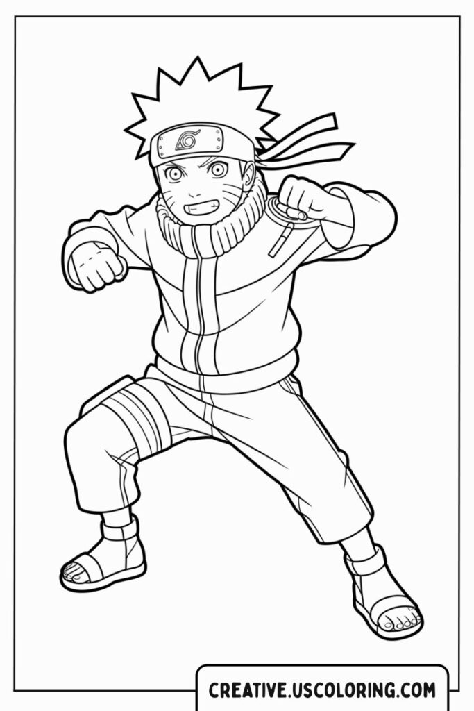 naruto-character-in-action-coloring-page