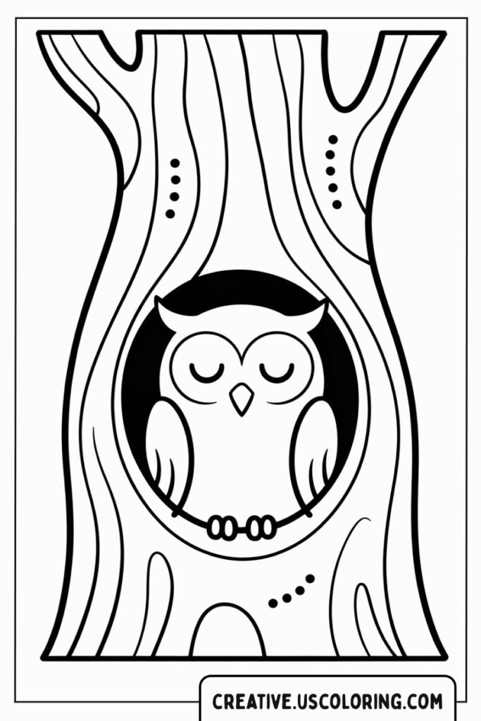 owl-sitting-in-tree-hollow-coloring-page