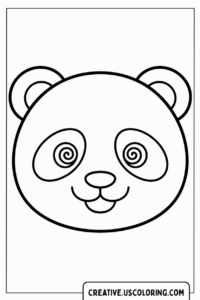 panda-face-with-spiral-eyes-coloring-page