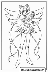 sailor-moon-angel-with-wings-coloring-page