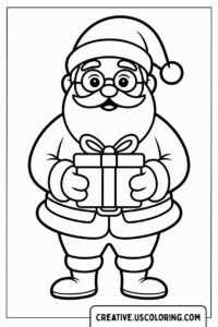 santa-claus-holding-gift-coloring-page
