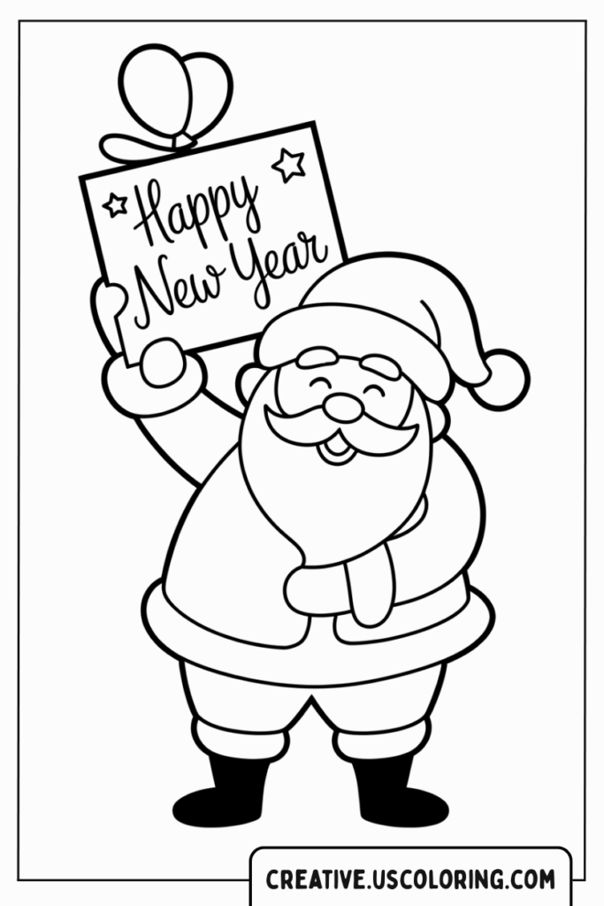 santa-claus-holding-happy-new-year-sign-coloring-page