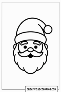 simple-santa-claus-face-coloring-page
