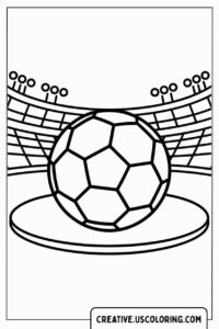 soccer-ball-in-stadium-coloring-page