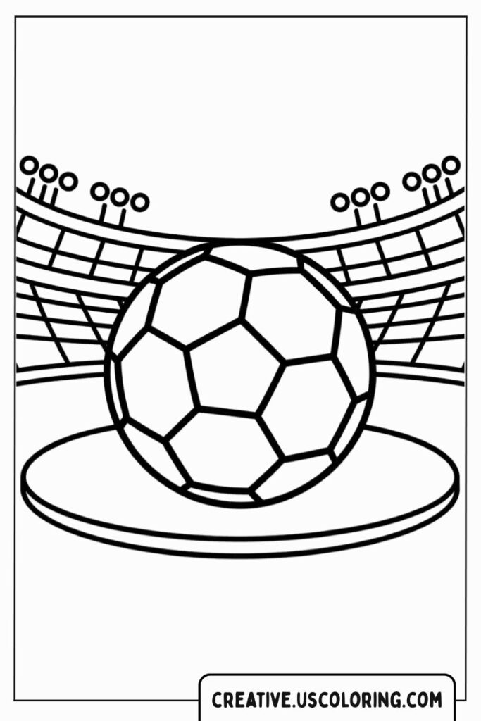 soccer-ball-in-stadium-coloring-page