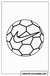 soccer-ball-with-nike-logo-coloring-page