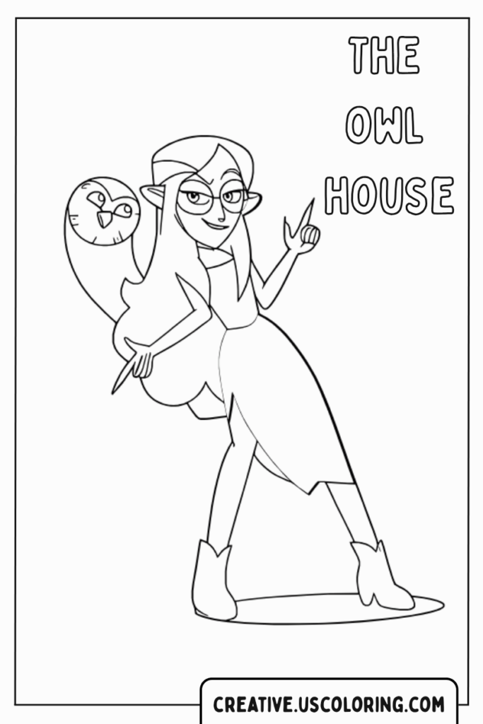 witch-woman-with-owl-coloring-page