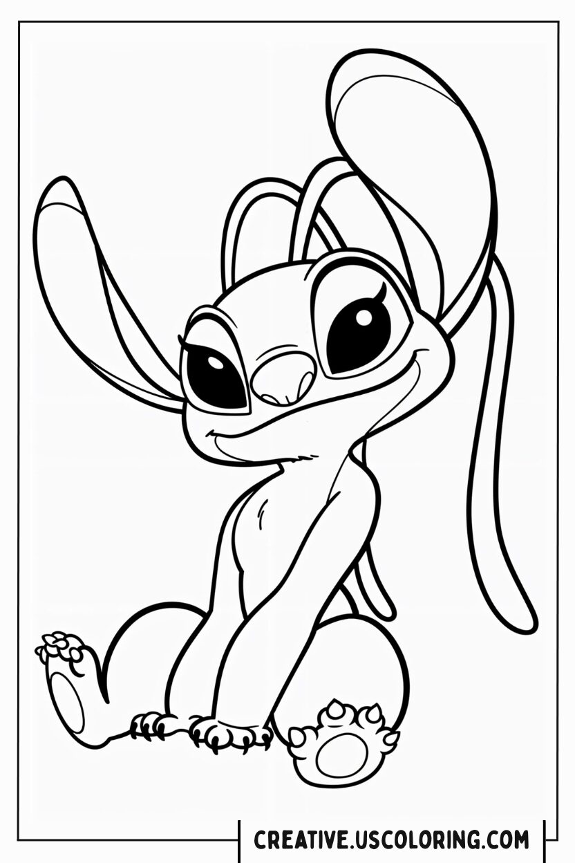 angel-stitch-experiment-624-coloring-page