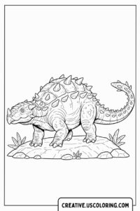 ankylosaurus-dinosaur-armored-herbivore-coloring-page