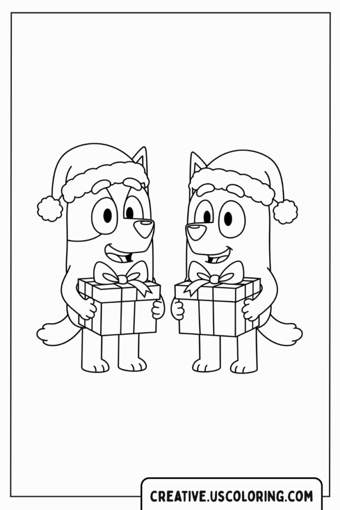 bluey-and-bingo-christmas-gifts-coloring-page