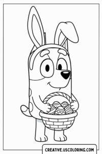 bluey-easter-bunny-ears-coloring-page