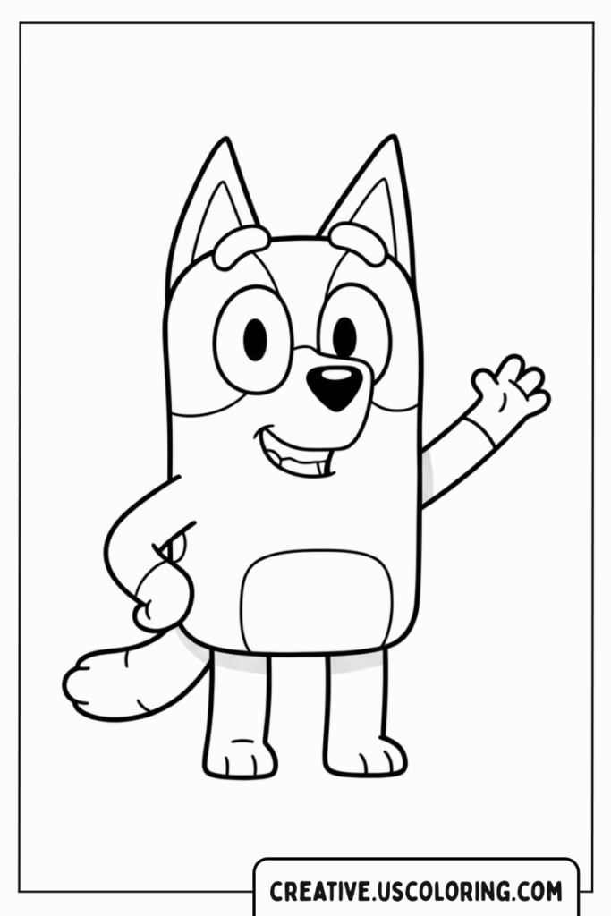 bluey-muffin-waving-hello-coloring-page
