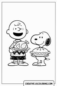 charlie-brown-snoopy-thanksgiving-coloring-page