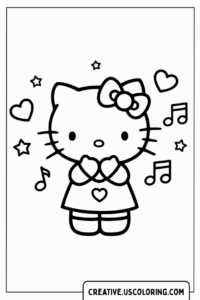cute-hello-kitty-hearts-music-coloring-page